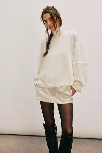 Total Eclipse Top in Ivory