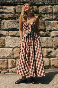 Via Midi Dress