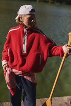 Load image into Gallery viewer, Mountain High Half Zip in Winterberry