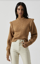 Load image into Gallery viewer, Camel Luciana Sweater