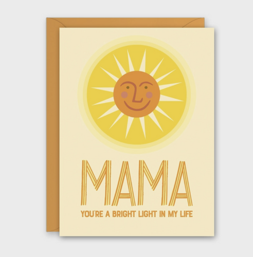 Mama Sun Mother's Day Card