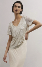 Load image into Gallery viewer, Stardust Marbella Sequin Top
