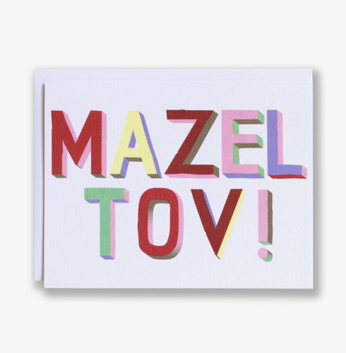 Mazel Tov Card