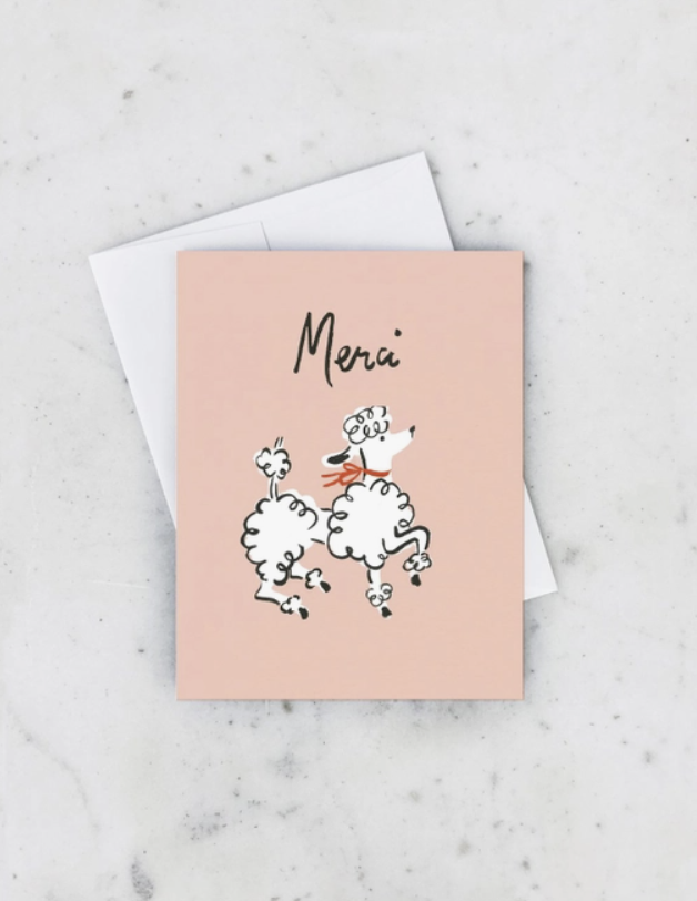 Merci! Thank You Card
