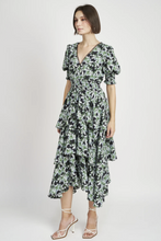 Load image into Gallery viewer, Black Moss Istella Midi Dress
