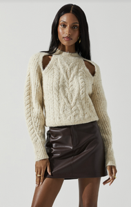 Cream Natalie Sweater