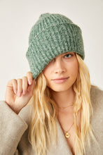 Load image into Gallery viewer, Harbor Marled Ribbed Beanie