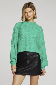 Electric Green Quinn Sweater