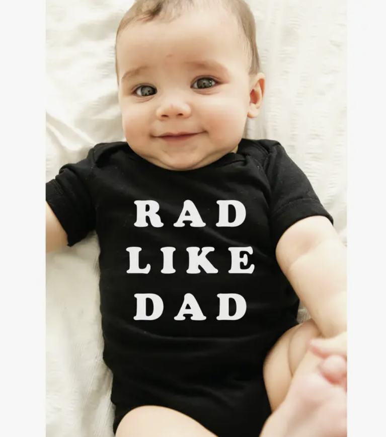 Rad like online dad onesie