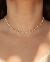 Load image into Gallery viewer, 90&#39;s Baby Tennis Necklace