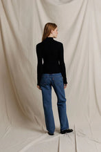 Load image into Gallery viewer, Tati Modal Cashmere Rib Turtleneck