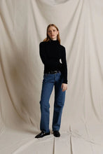 Load image into Gallery viewer, Tati Modal Cashmere Rib Turtleneck