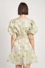 Load image into Gallery viewer, Sage Lemon Norah Mini Dress