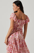 Load image into Gallery viewer, Pink Orange Roseline Dress