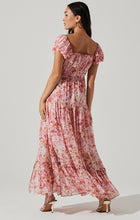 Load image into Gallery viewer, Pink Orange Roseline Dress