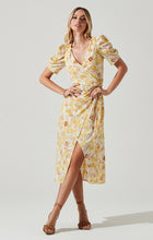 Load image into Gallery viewer, Yellow Floral Martina Dress