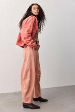 Load image into Gallery viewer, Good Luck Mid Rise Barrel Jean - Desert Petal, on model back