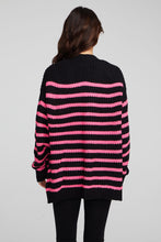 Load image into Gallery viewer, Melrose Stripe Vibe Cardigan