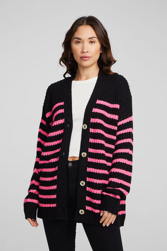 Melrose Stripe Vibe Cardigan