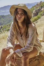 Load image into Gallery viewer, Brown Vincent Button Down