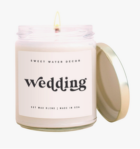 Wedding Soy Candle