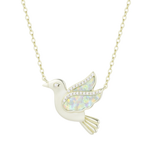 Load image into Gallery viewer, Opal Dove Necklace