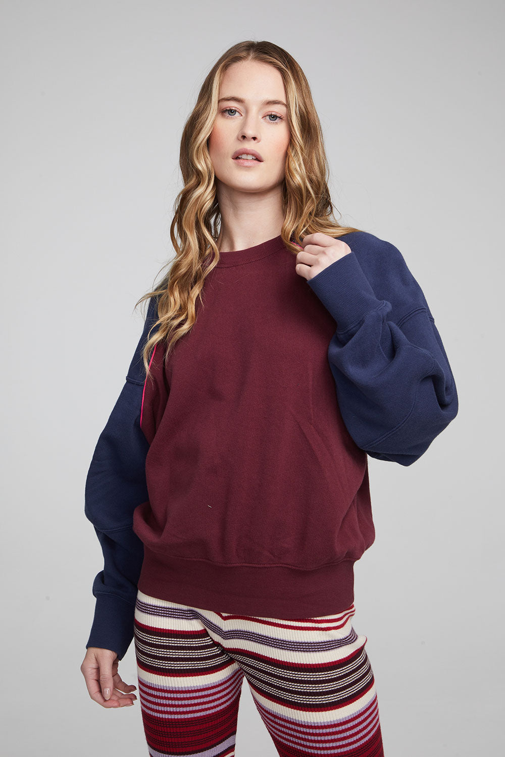 Red Wine Harvard Pullover