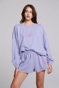 Violet Zodiac Pullover