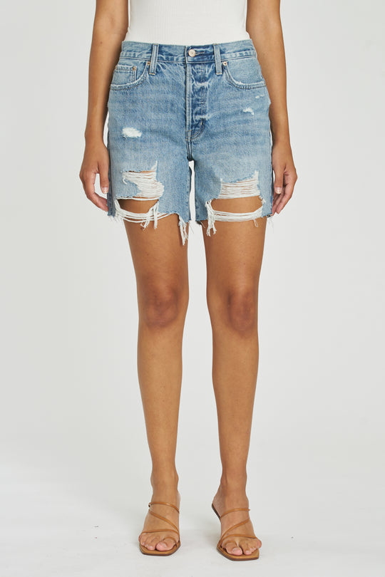 V-Neck Hardware One-Piece Swimsuit