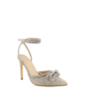 Load image into Gallery viewer, Gold Glitter Elope Heels