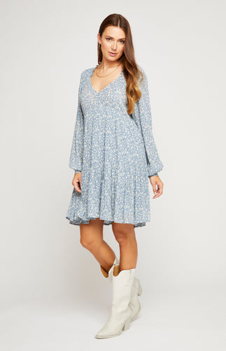 Pacific Ditsy Charlize Dress