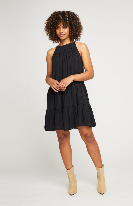 V-Neck Hardware One-Piece Swimsuit