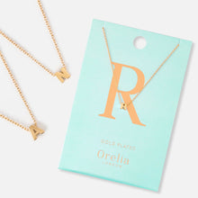 Load image into Gallery viewer, Gold Plated Initial Necklace