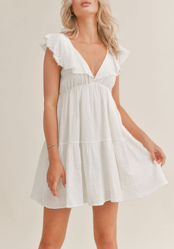 Off White Marisol Mini Dress