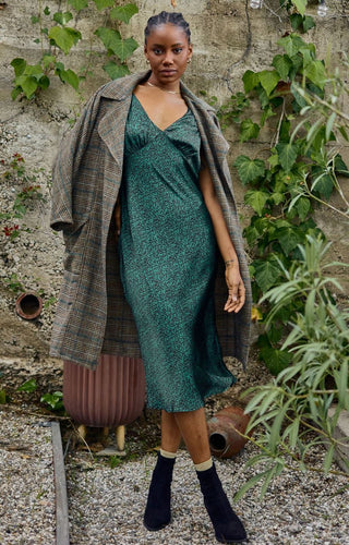 Teal Amalia Dress