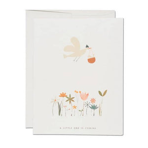 Birdie in a Basket Card