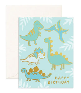 Birthday Dinos Card