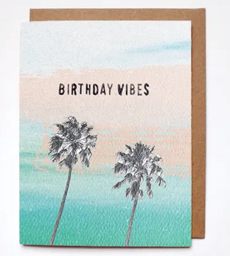 Birthday Vibes Card
