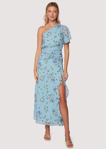 Floral Bluebelle Breeze Maxi Dress
