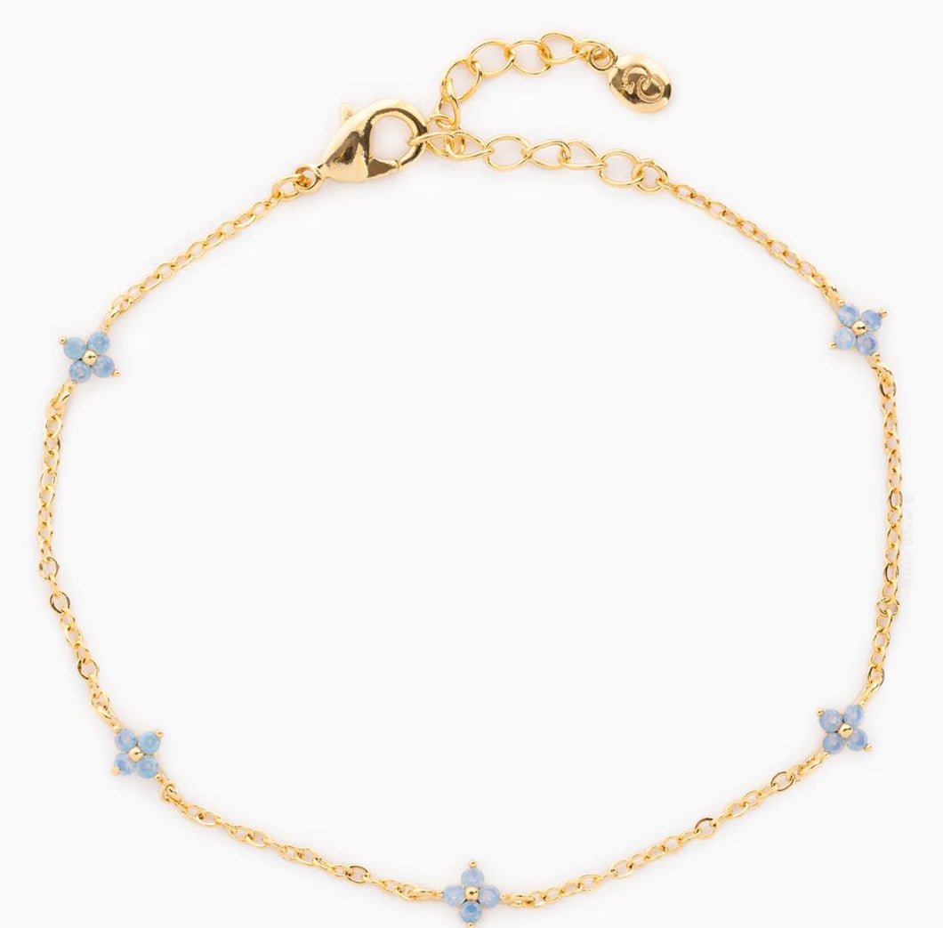 Blue Blossom Love Bracelet