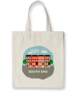 South End Brownstone Tote