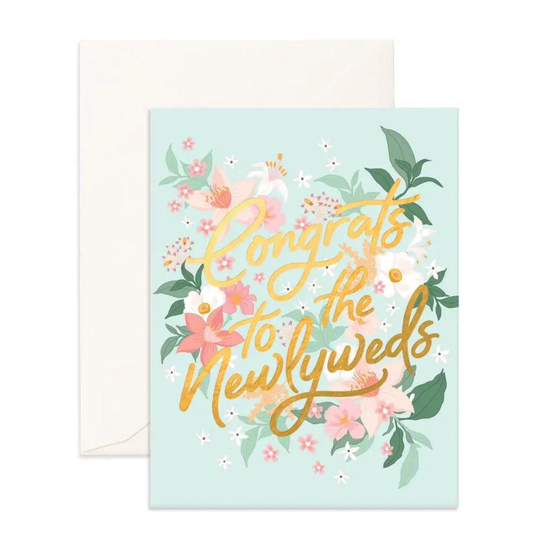 Congrats Newlywed Card