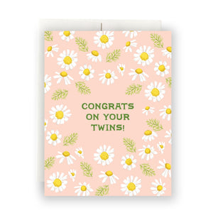 Daisies Twins Card