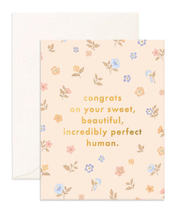 Congrats Sweet Human Card