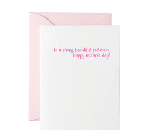Cool Mom Mothers Day Card