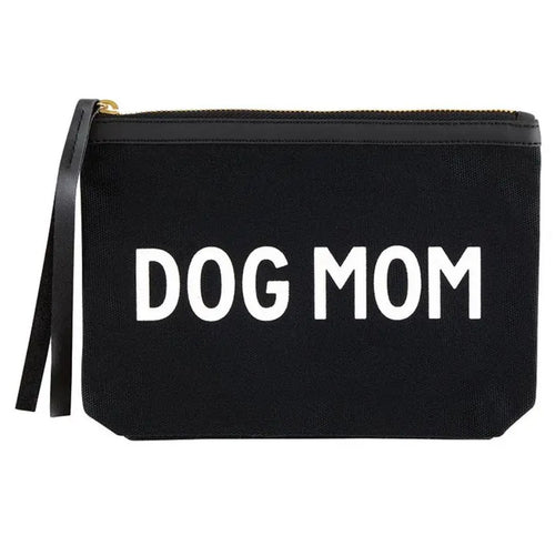 Dog Mom Canvas Pouch