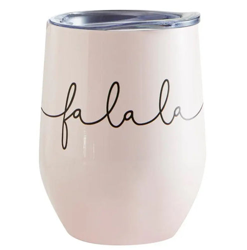 Fa La La Wine Tumbler