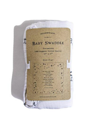 May You Touch Fireflies Baby Swaddle