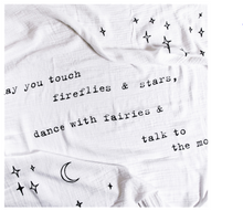 Load image into Gallery viewer, May You Touch Fireflies Baby Swaddle