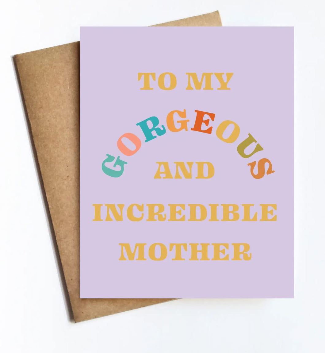 Gorgeous Mother Card